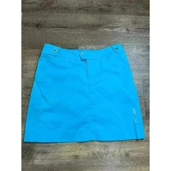 RLX Ralph Lauren Women's Golf Skort Cobalt Blue Skirt Size 4 Stretch Performance - Picture 1 of 12